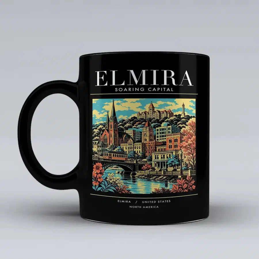 ELMIRA - Poster - Mug - Black