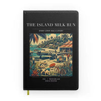 Thumbnail for VINTAGE G4084 - The Island Milk Run - Designed Notebooks design on black