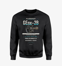 Thumbnail for GEnx-2B design on black sweatshirt