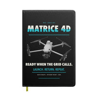Thumbnail for DJI Matrice 4D design on black notebook