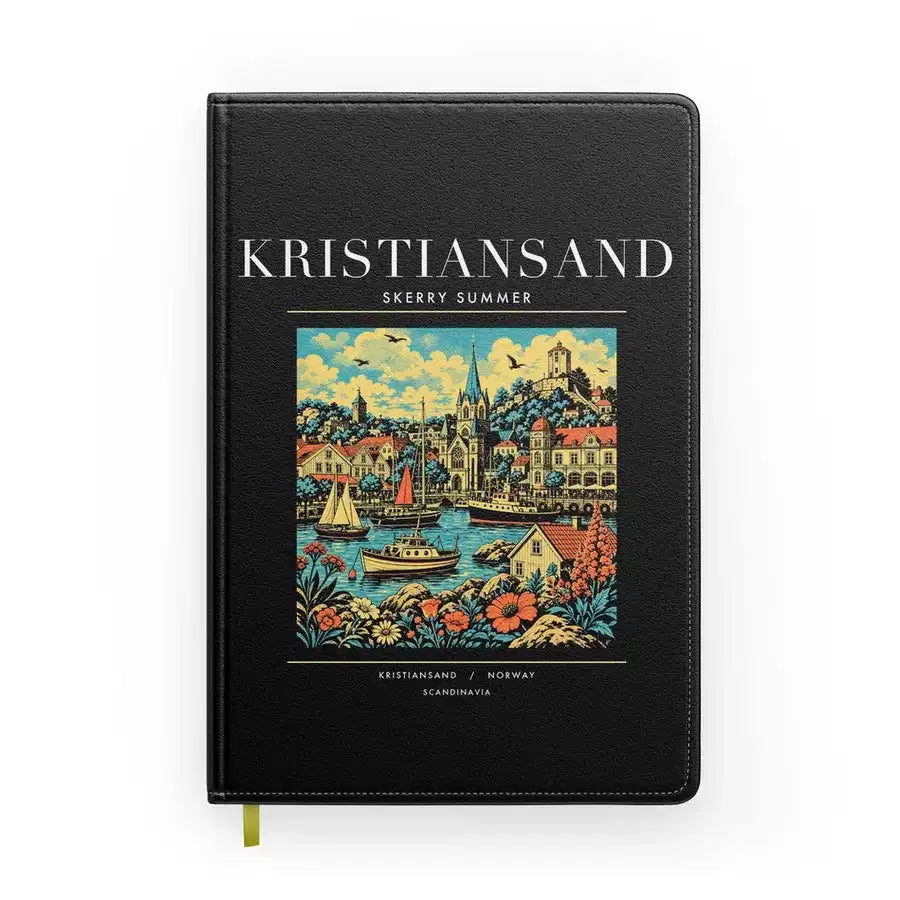 KRISTIANSAND - Poster - Notebook - Black