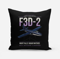 Thumbnail for F3D-2 Skyknight design on black pillow