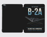 Thumbnail for B-2A Spirit design on black ipad tablet case