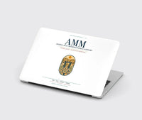 Thumbnail for Queen Alia International Airport (AMM) design on white MacBook case