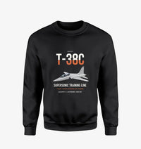 Thumbnail for T-38C Talon design on black sweatshirt