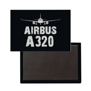 Airbus A320 Plane & Magnet