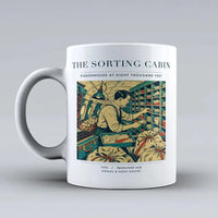Thumbnail for VINTAGE G4155 - The Sorting Cabin - Ceramic Mug design on white