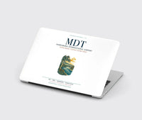 Thumbnail for Harrisburg International Airport (MDT) design on white MacBook case
