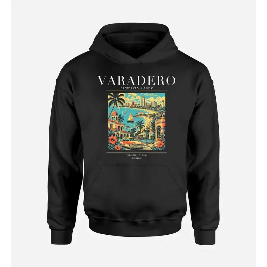 VARADERO - Poster - Premium Hoodie - Black
