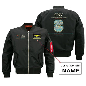 Gainesville Regional Airport (GNV) Bomber Jacket