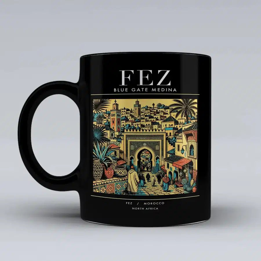 FEZ - Poster - Mug - Black