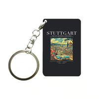 Thumbnail for STUTTGART - Poster - Key Chain - Black