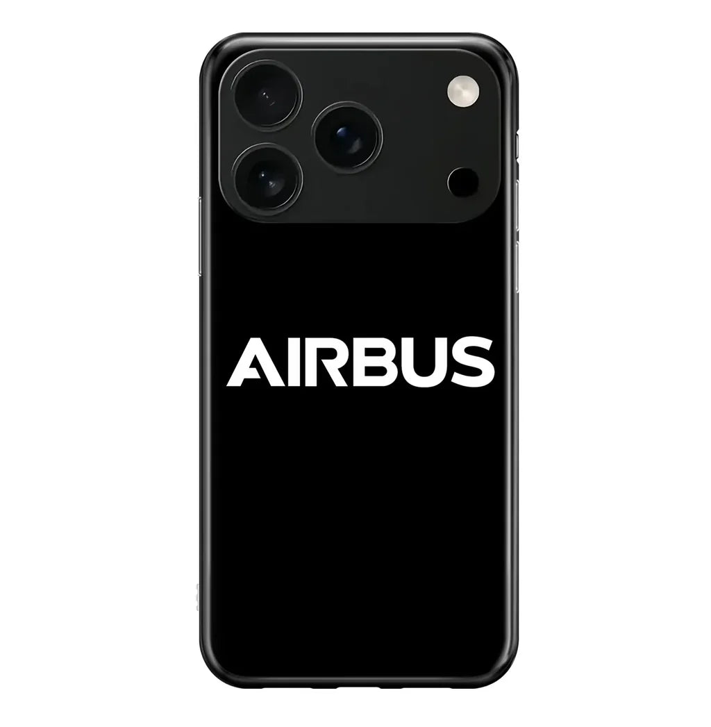 Airbus & Text iPhone Case