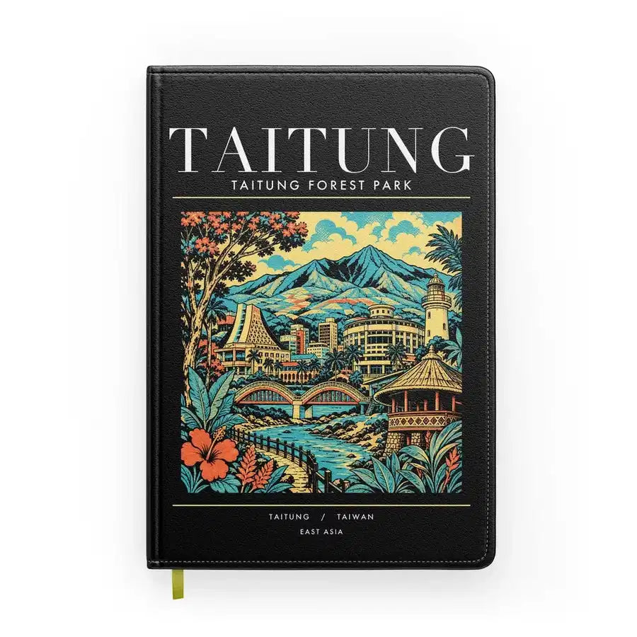 TAITUNG - Poster - Notebook - Black