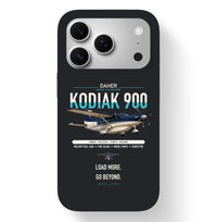 Thumbnail for Daher Kodiak 900 design on black magsafe iphone case, for iPhone 17 Pro
