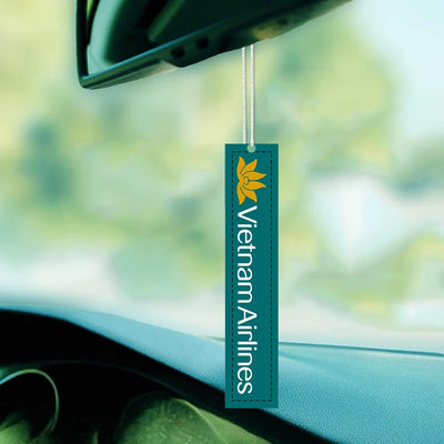 Vietnam Airlines Car aviation design on scented aviation-themed paper car air freshener.