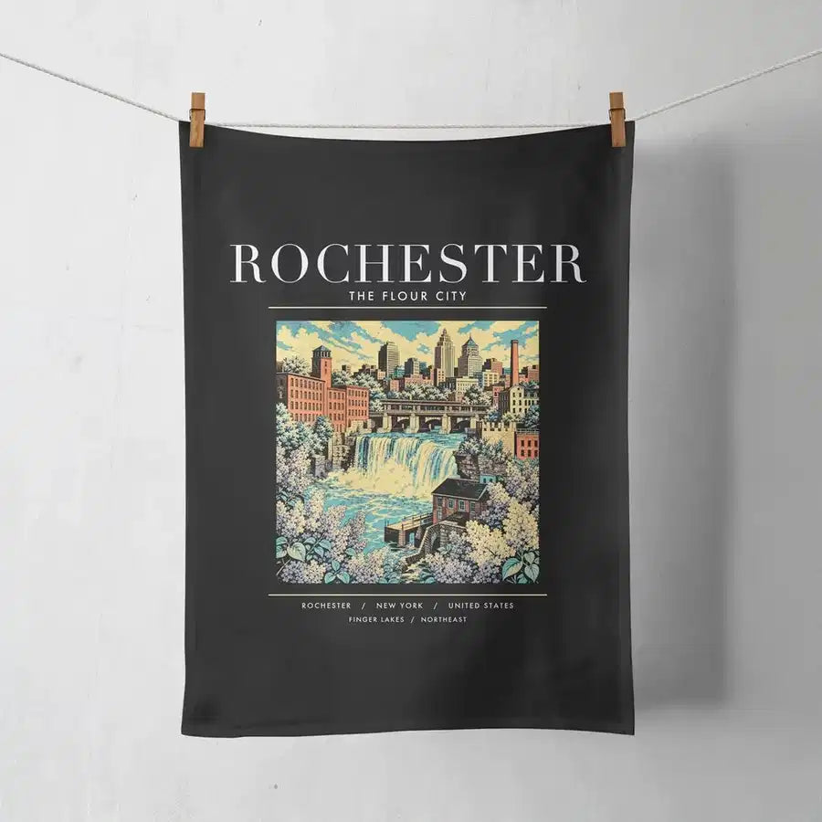 ROCHESTER - Poster - Towel - Black