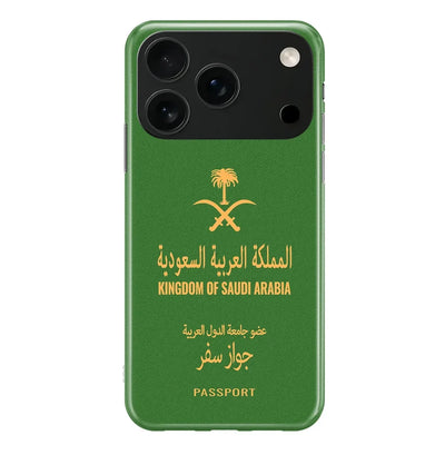 Kindgom Of Saudi Arabia Passport iPhone Case