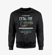 Thumbnail for CF34-10E design on black sweatshirt