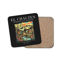 Thumbnail for EL CHALTEN - Poster - Coaster - Black