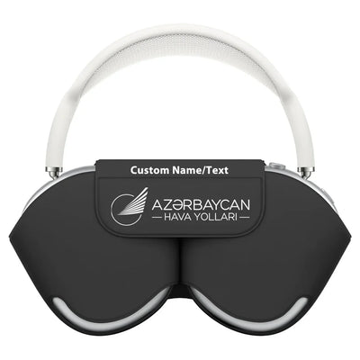 Azerbaijan Airlines aviation print AirPods Max case, fits AirPods Max.
