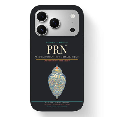 Prishtina International Airport Adem Jashari PRN Black