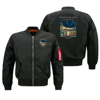 Thumbnail for VINTAGE G4080 - The Propliner Nights - Bomber Jacket design on black