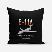 Thumbnail for E-11A BACN design on black pillow