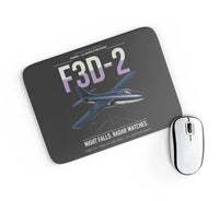 Thumbnail for F3D-2 Skyknight design on black rectangle mouse pad