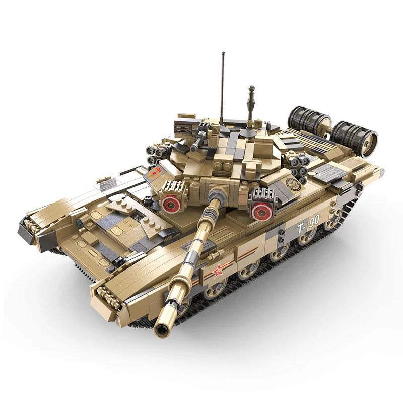 2127PCS T90 Main Battle Tank Model - view 2