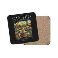 Thumbnail for CAN THO - Poster - Coaster - Black