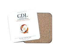 Thumbnail for Guadalajara International Airport (GDL) design on white 1 piece coaster