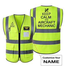 Aircraft Mechanic Reflective Vests
