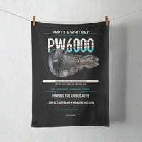 Thumbnail for PW6000 design on black towel