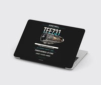 Thumbnail for TFE731 design on black MacBook case