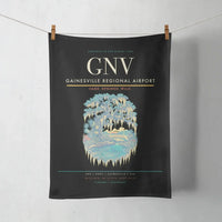 Thumbnail for Gainesville Regional Airport (GNV) design on black towel
