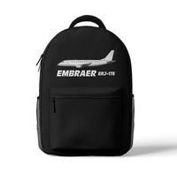 Thumbnail for The Embraer ERJ-175 aviation backpack in durable polyester.
