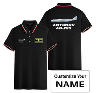 Thumbnail for The Antonov AN-225 Stylish Polo T-Shirts (Double-Side) aviation design printed on soft cotton stylish double-side polo.