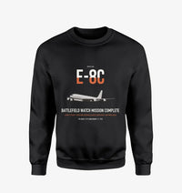 Thumbnail for E-8C Joint STARS design on black sweatshirt