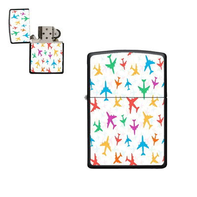 Cheerful aviation metal lighter in premium metal alloy.