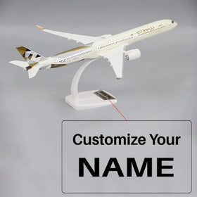 Etihad Airbus A350-1000 Airplane Model(1/200 Scale)