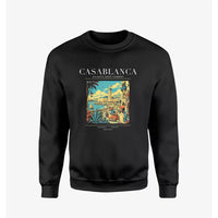 Thumbnail for CASABLANCA - Poster - Sweatshirt - Black
