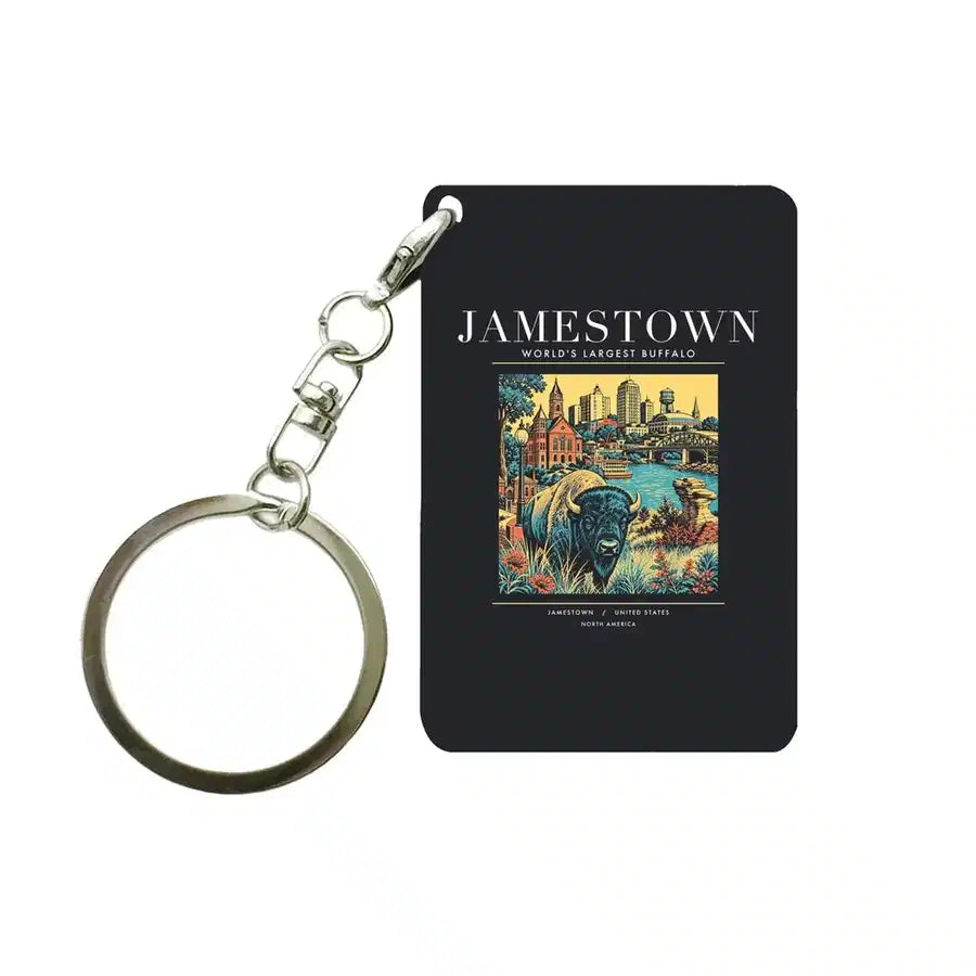JAMESTOWN - Poster - Key Chain - Black