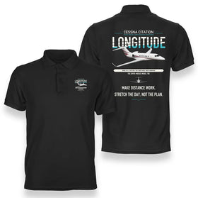 Cessna Citation Longitude Premium Polo T-Shirts
