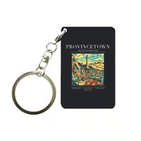 Thumbnail for PROVINCETOWN - Poster - Key Chain - Black