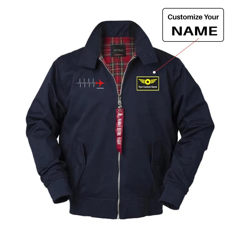 Customisable Aviation Heartbeats Jacket - view 3