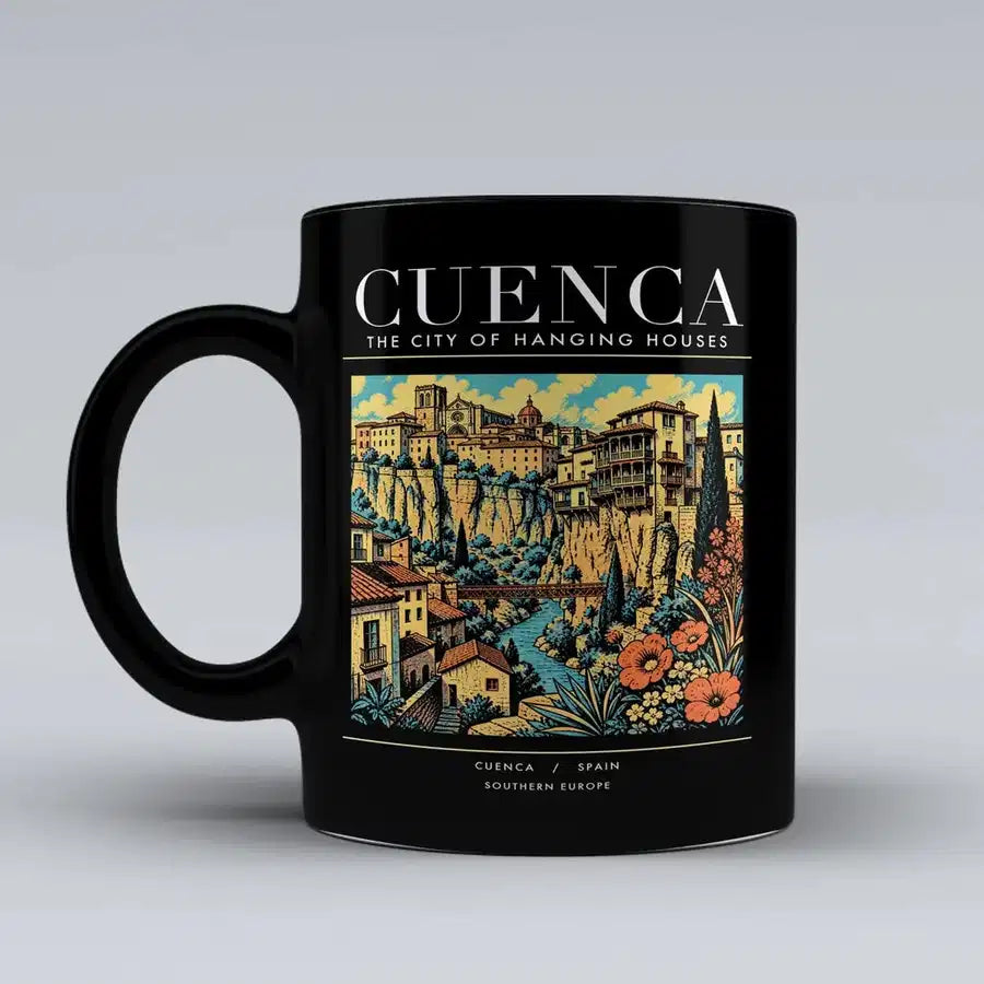 CUENCA - Poster - Mug - Black