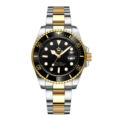 Fashion Multifunctional Quartz Watch for Men Stainless steel Luminous Luxury Stainless aviation stainless steel accessory in.