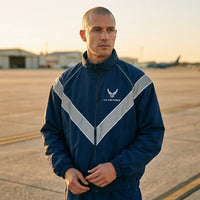 Thumbnail for Pilot jacket on model — editorial