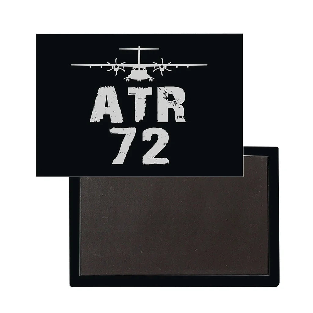 ATR-72 Plane aviation themed magnet, strong neodymium core.